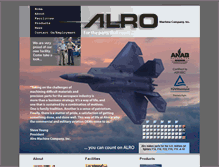 Tablet Screenshot of alromachine.com